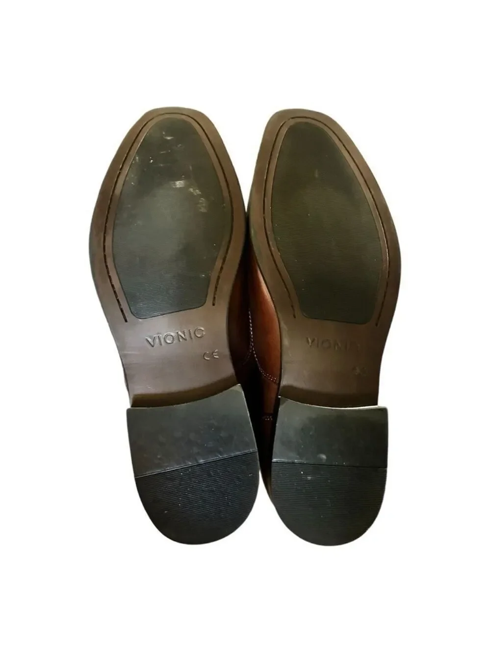 Vionic Spruce Sullivan Leather Loafers Slip-on Dress Shoes Men's Size 11 EC